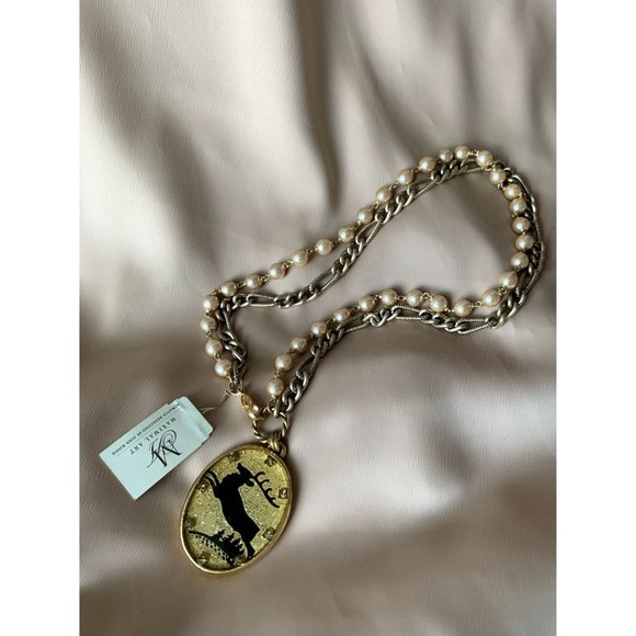 NWT Maximal Art Reindeer Christmas Earrings, Necklace, and Bracelet Set - Picture 2 of 12